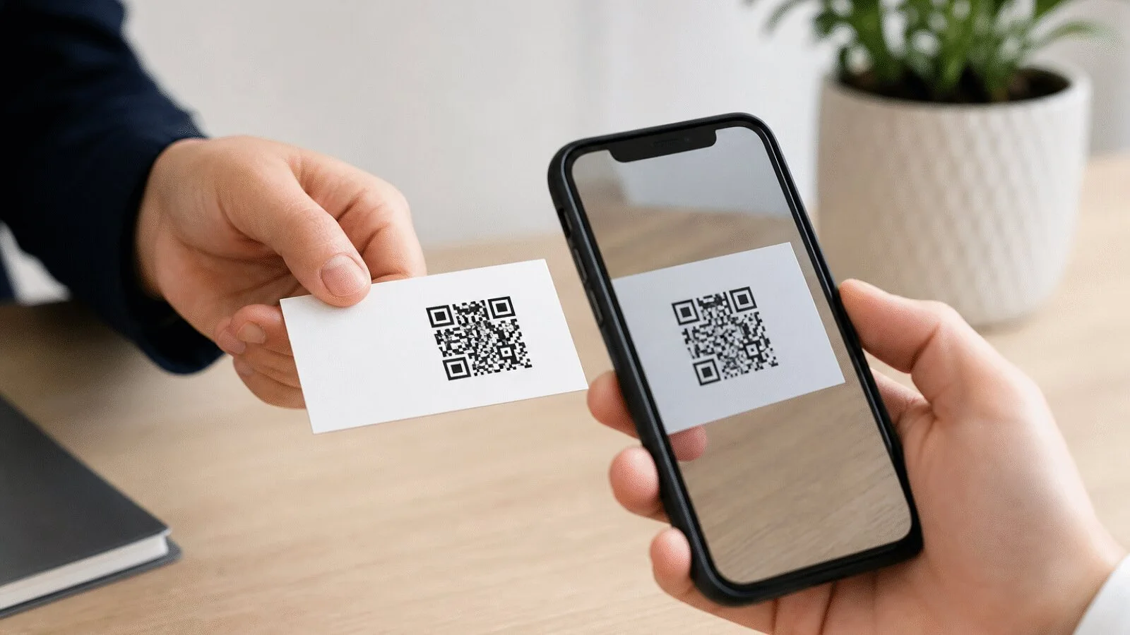 Jak stworzyć kod QR vCard na wizytówkę